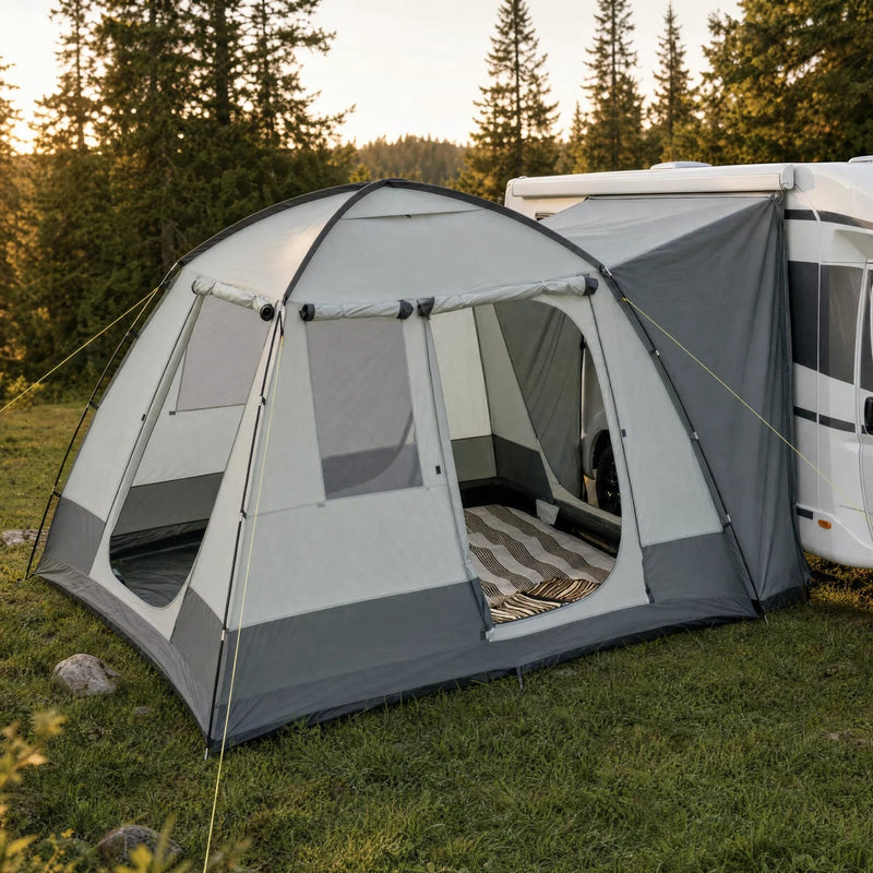 Busvorzelt Van – Schiebetür | 4 Personen | Freistehend | Wasserdicht 3000 mm