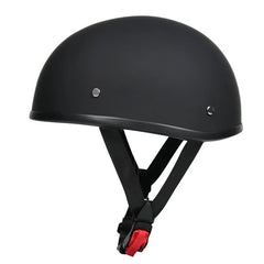 Mattschwarzer TWHEELS Chopper Helm für E-Scooter und E-Roller.