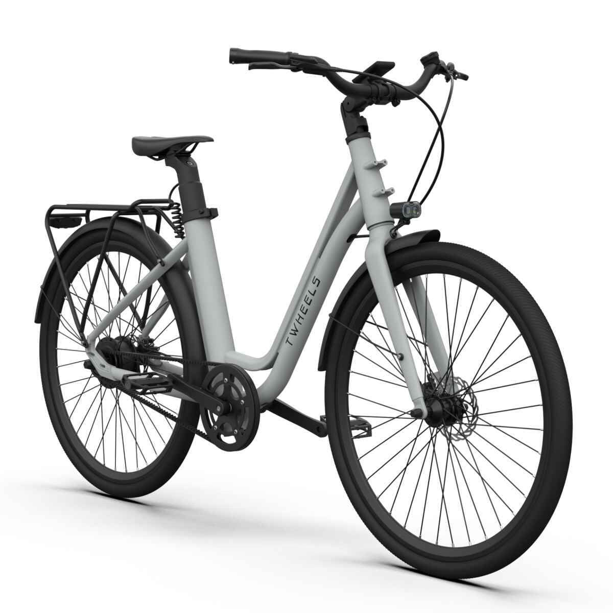 TWHEELS E-Bike City Classic, komfortables City-Pendeln ohne Führerausweis.