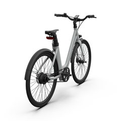 Klassisches TWHEELS E-Bike City Classic in Schwarz mit tiefem Einstieg.