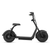 TWHEELS E-Roller in Matt-Schwarz mit Sitzbank und LED-Scheinwerfer.