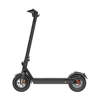TWHEELS E-Scooter Pro in Schwarz, zusammenklappbarer Elektro-Scooter, Produktansicht.