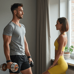 TWHEELS Hanteln in Holzoptik fürs stilvolle Home-Gym.