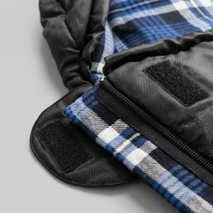 TWHEELS Deckenschlafsack mit weichem Flanellfutter für kalte Nächte
