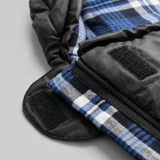 TWHEELS Deckenschlafsack mit weichem Flanellfutter für kalte Nächte