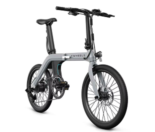 2. Kompakt und leistungsstark: TWHEELS E-Bike City Faltrad