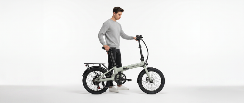 TWHEELS E-Bike City Faltrad falten – Videovorschau