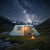 Tunnelzelt Camping von TWHEELS, kompakt verpackt und einfach zu transportieren