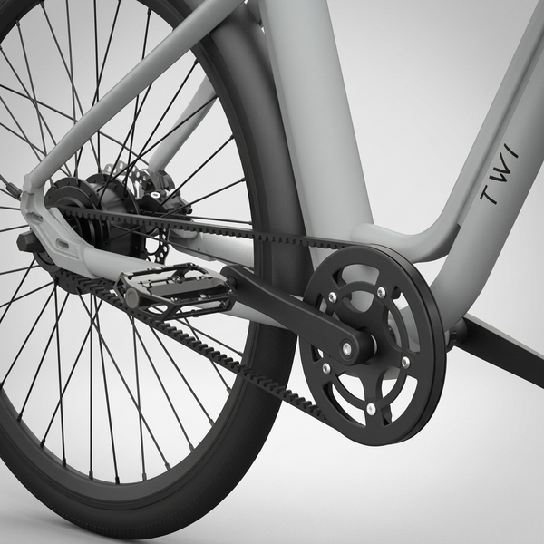 TWHEELS City E-Bike Classic mit wartungsfreiem Carbon-Riemenantrieb