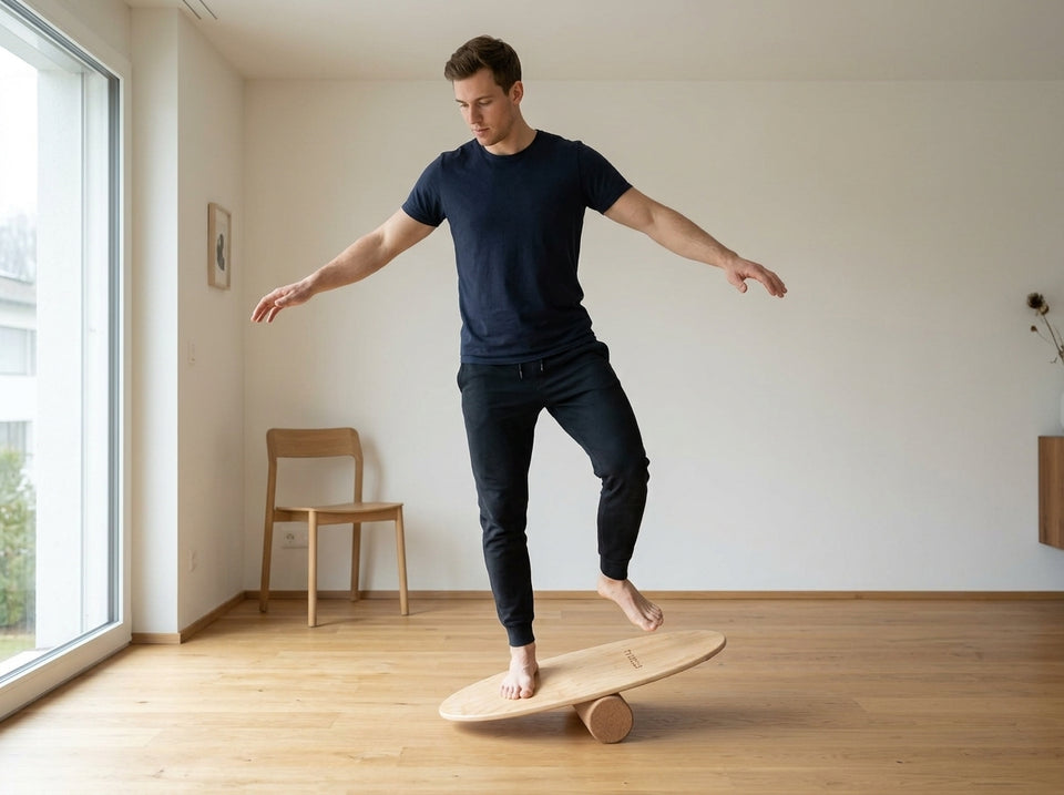 Einbeiniger Stand: Startposition