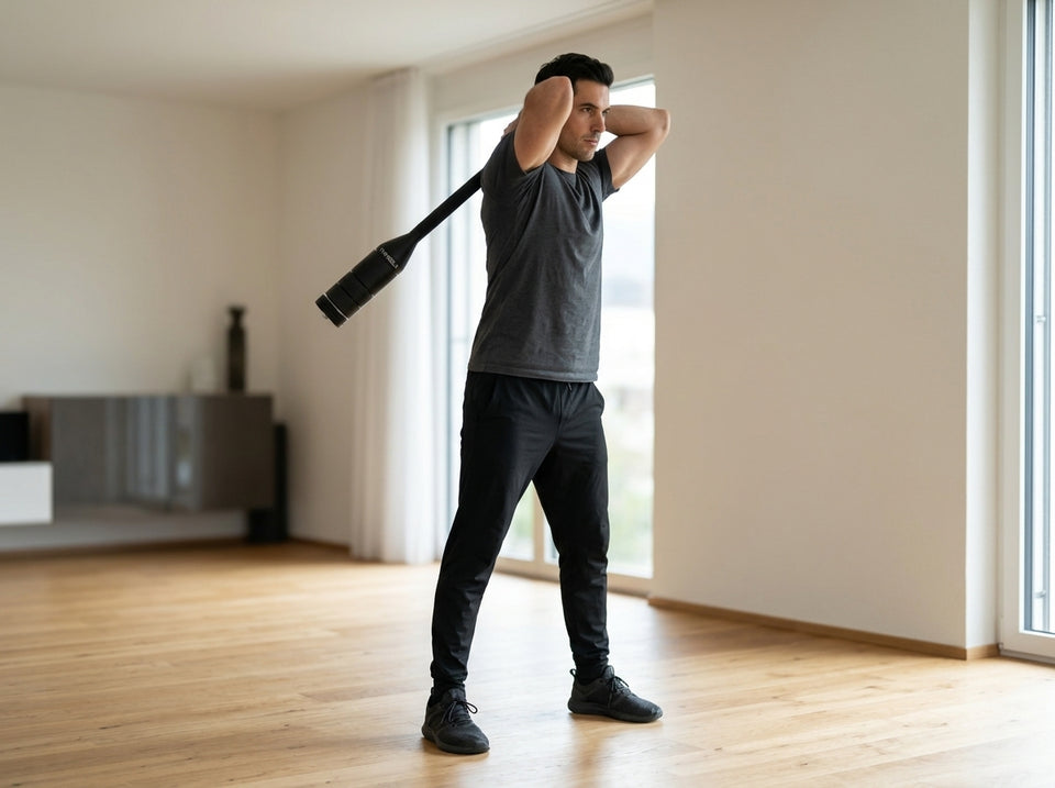 360-Schwung (Gada Swing): Endposition