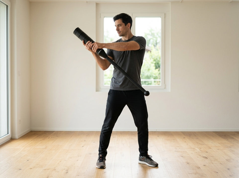 Ballistische Curls: Startposition