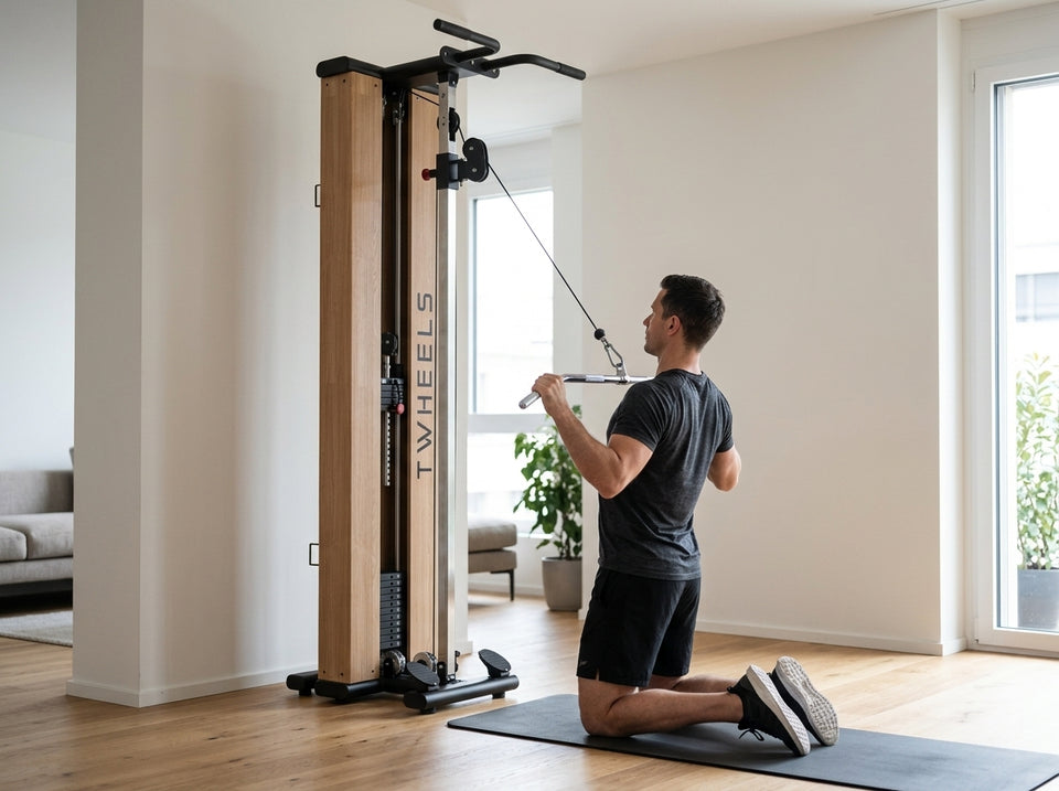 Latzug (Lat Pulldown): Startposition